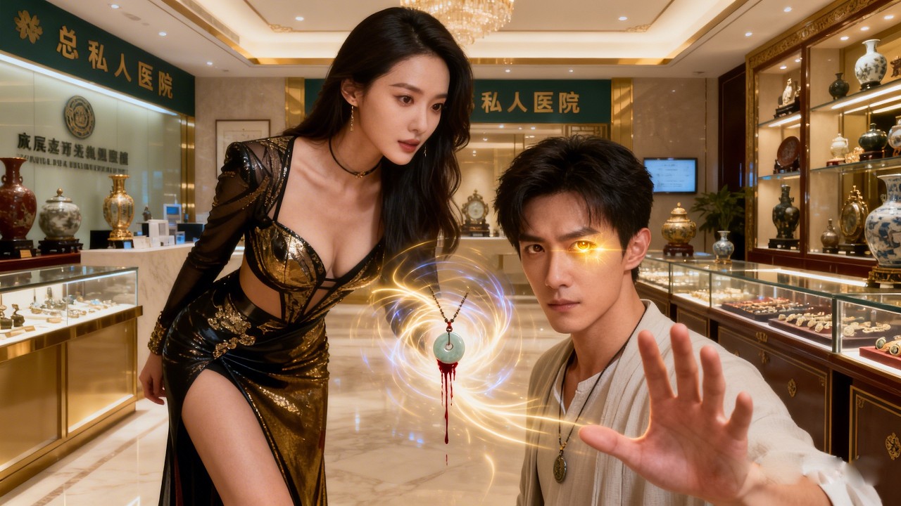 🔥傻小子的玉佩沾上美女總裁的血，竟覺醒逆天透視眼，一眼看穿絕世珍寶！#至尊短剧社 #短剧 #穿越 #重生 #逆袭 #都市 #搞笑 #系统 #修仙 #爱情 #甜宠 #穿越 #重生 #短劇