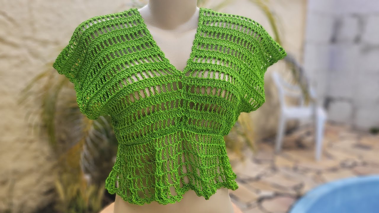 BLUSA DE CROCHE SUELI