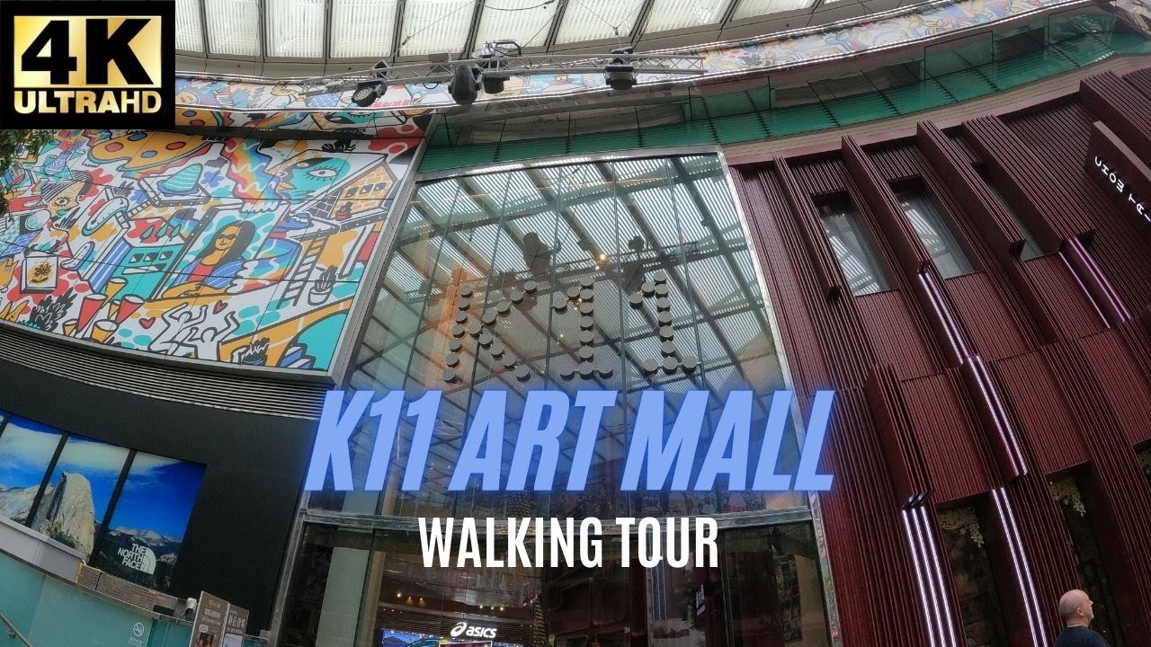 K11 ART MALL Walking Tour in Tsim Sha Tsui Hong Kong [4K]