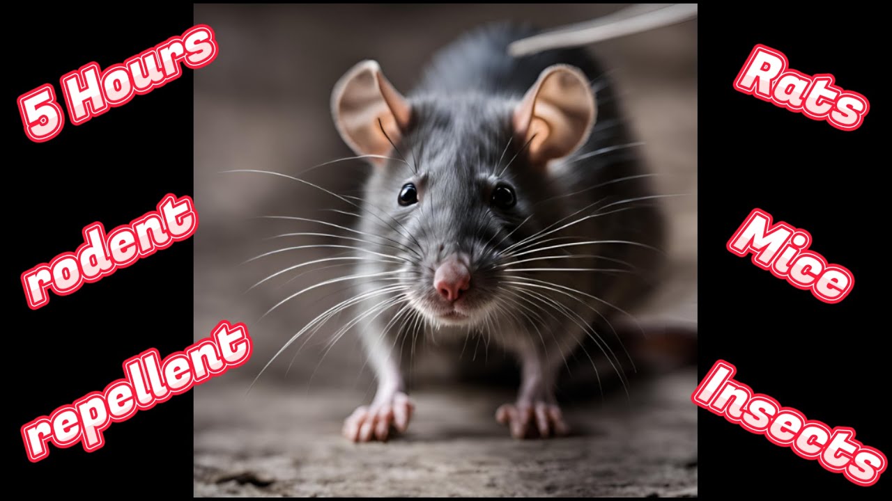 No Ads-5 Hours-High Frequency Sound Rodent Repellent-Mice, Rats, Skunks and other rodents hate this.