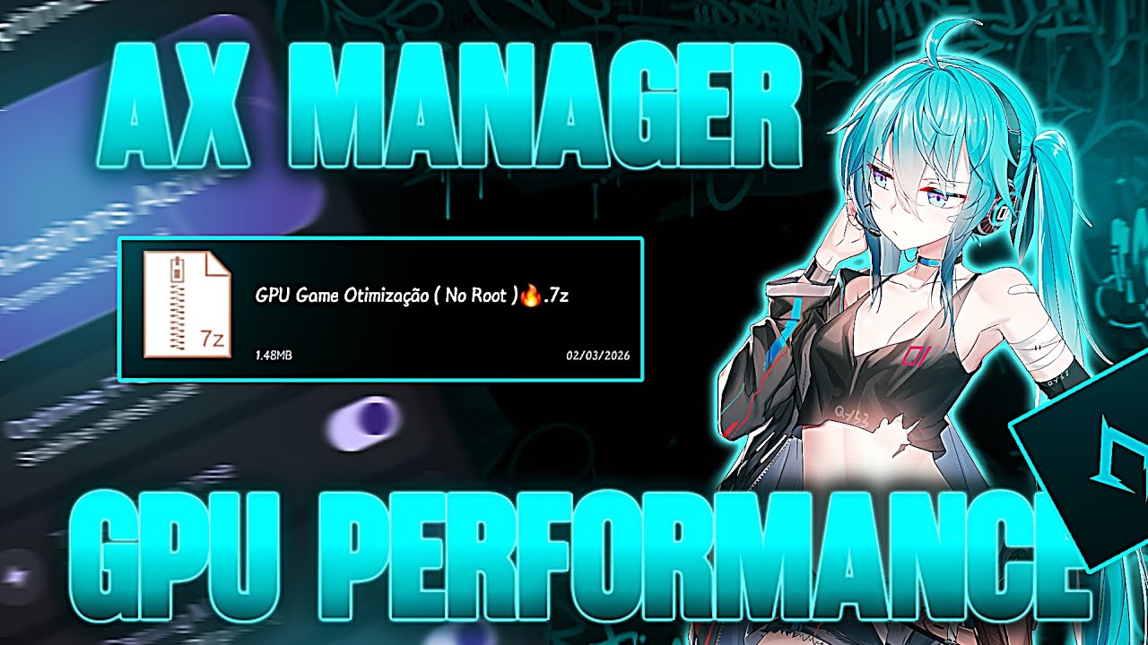 AX MANAGER PERFORMANCE // GPU performance | +120FPS -LAG [NO ROOT] 🔥🎮