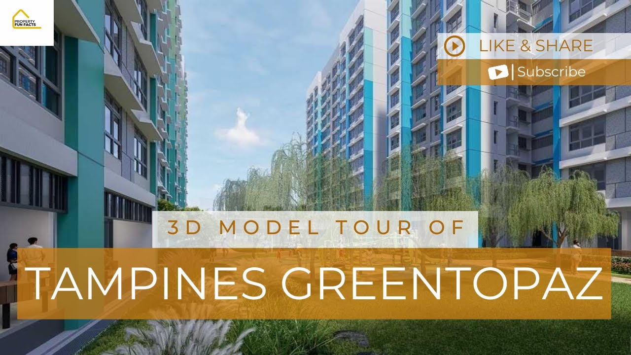 Exploring HDB BTO Tampines GreenTopaz in 3D! (Sales Launch June 2024)
