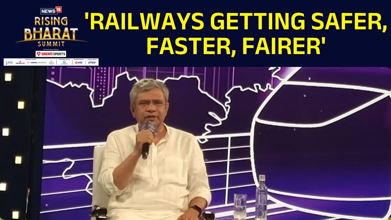Rising Bharat Summit 2025: Vande Bharat Trains Were Meticulously Designed: Ashwini Vaishnaw | N18V