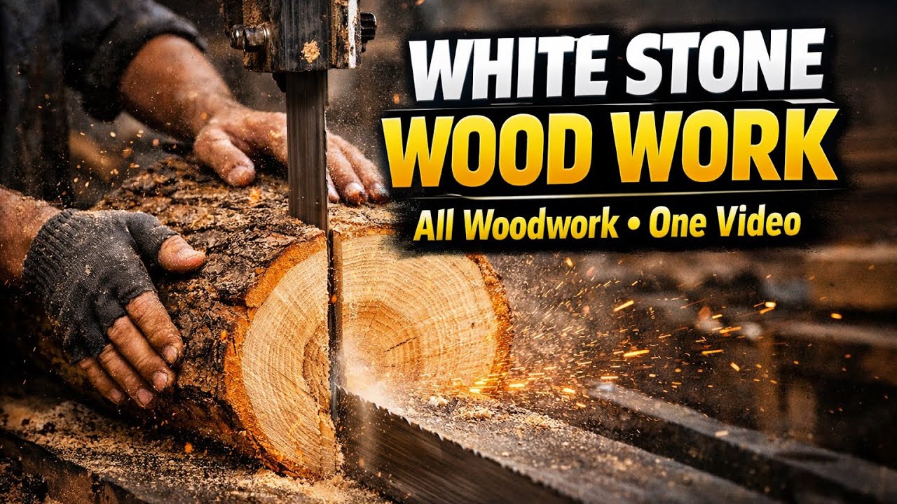 Amazing Wood Works 🔥 Many Processes in One Video