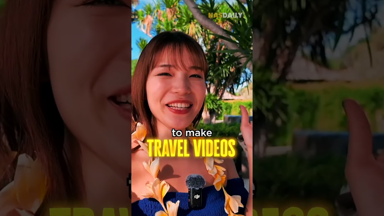 She gets paid to travel the world