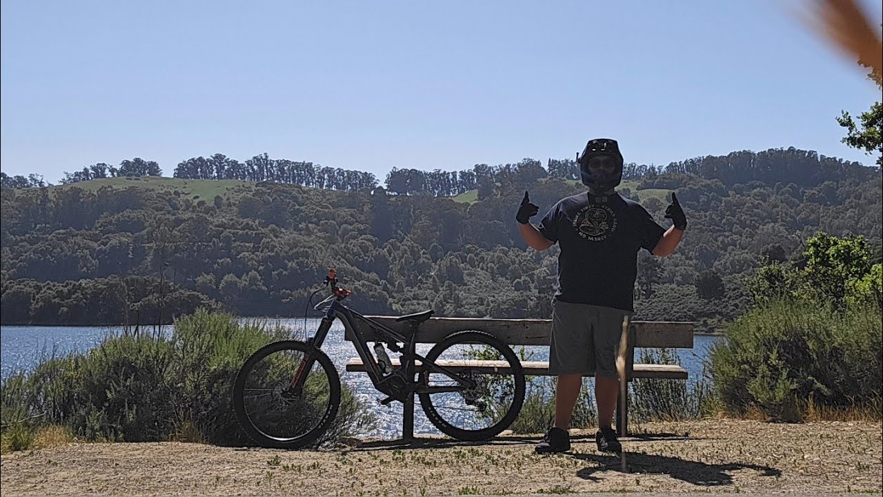 Spring ride at the lake! @lake chabot san leandro,ca