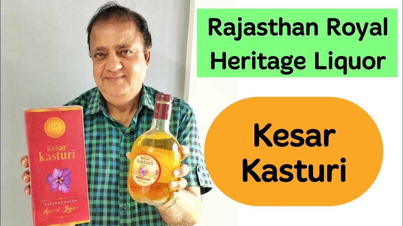 Kesar kasturi whisky review in hindi | Rajasthan's Royal Heritage Liquor | Kesar flavour Whisky