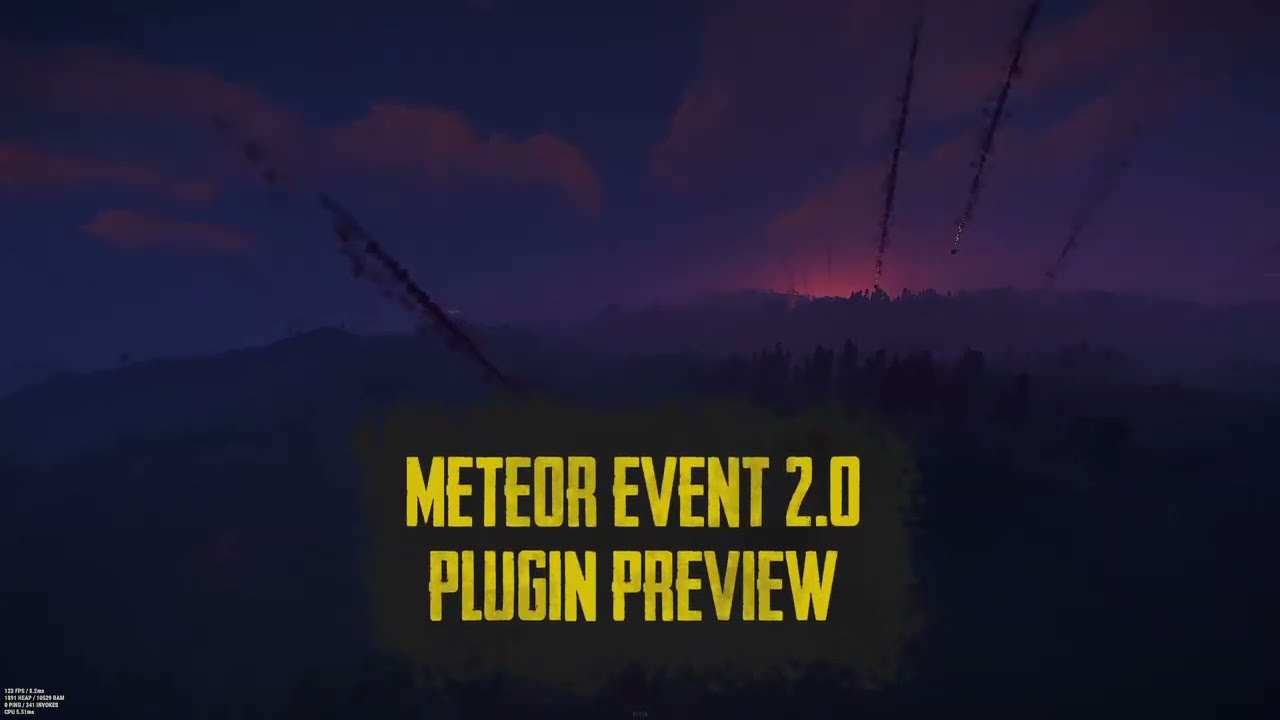 Meteor Event 2.0 - RUST Plugin Preview