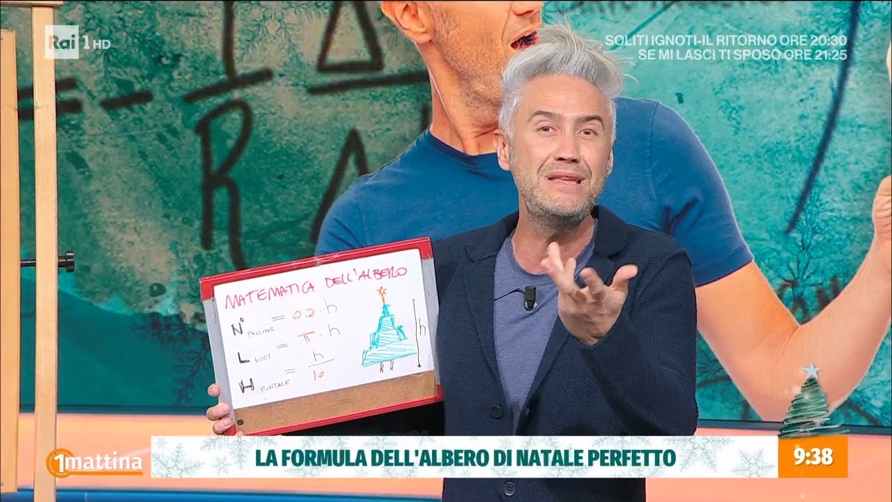 La fisica del Natale - Unomattina - 15/12/2022