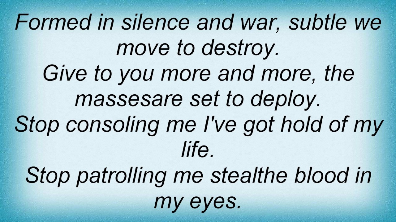 Riot - Sons Of Society Lyrics
