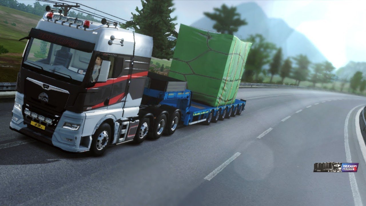 Man TGX. Nighttime to daytime travel🚚. Generator parts delivery. 🌃 Truckers Of Europe 3 💯🎮