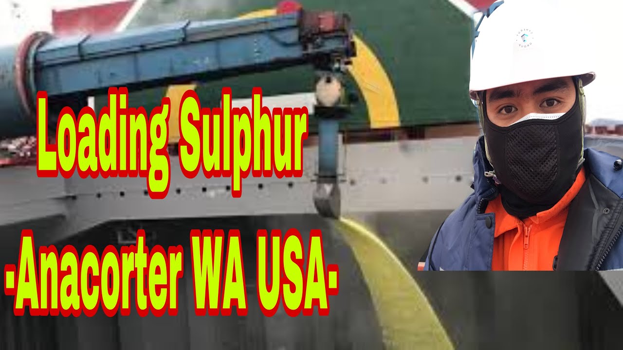 Loading Sulphur in Anacortes Washington USA | RTV