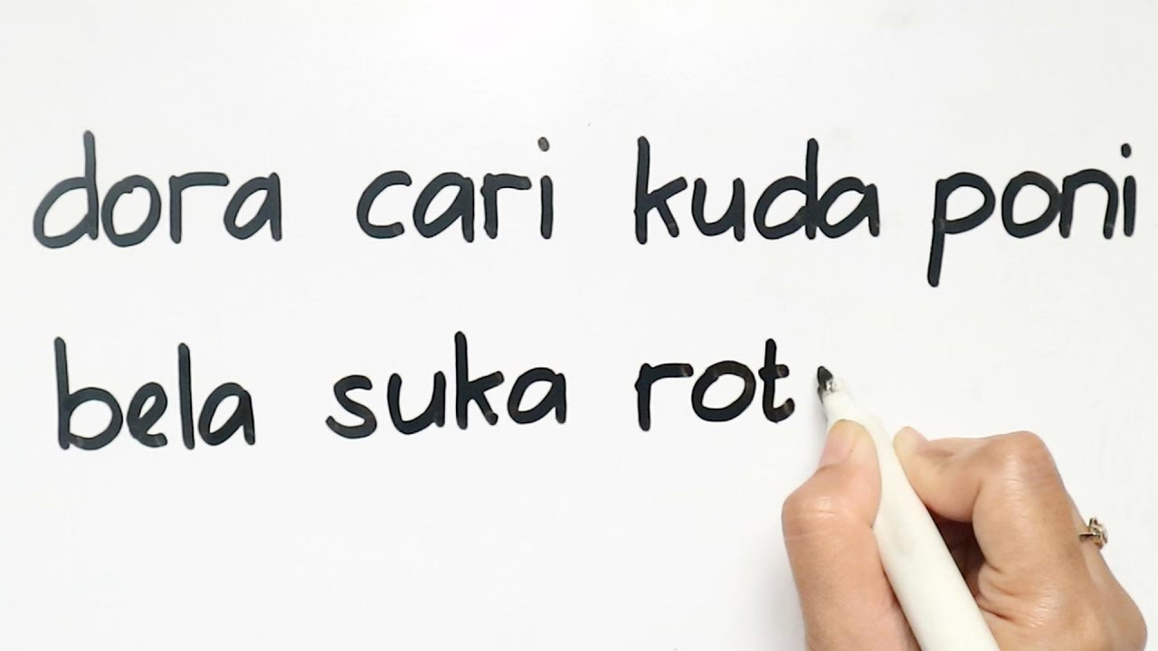 Belajar Mengeja dan Membaca Kalimat ❤️ YuBimba
