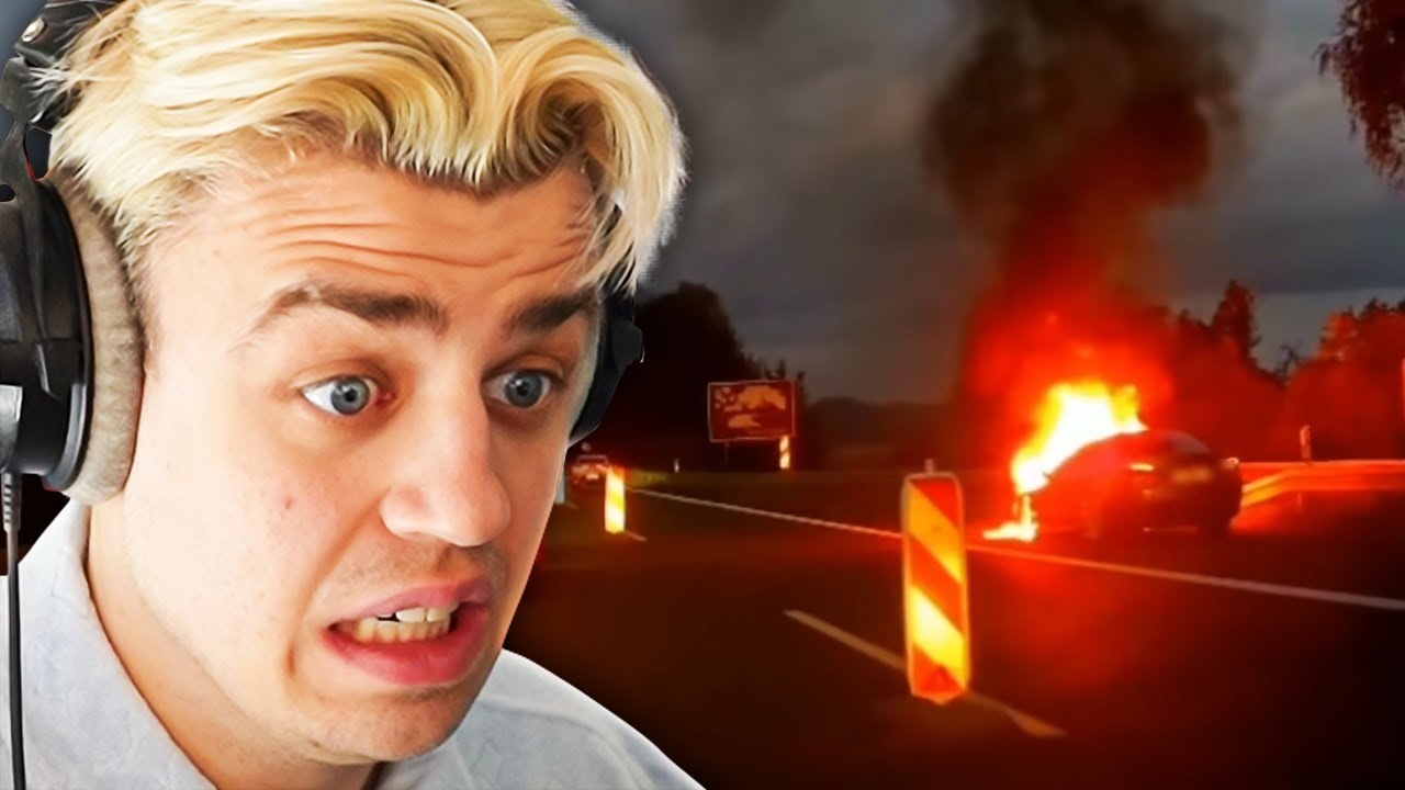 Er brennt v&ouml;llig aus! (Dashcam 5.0) I Papaplatte Reaction