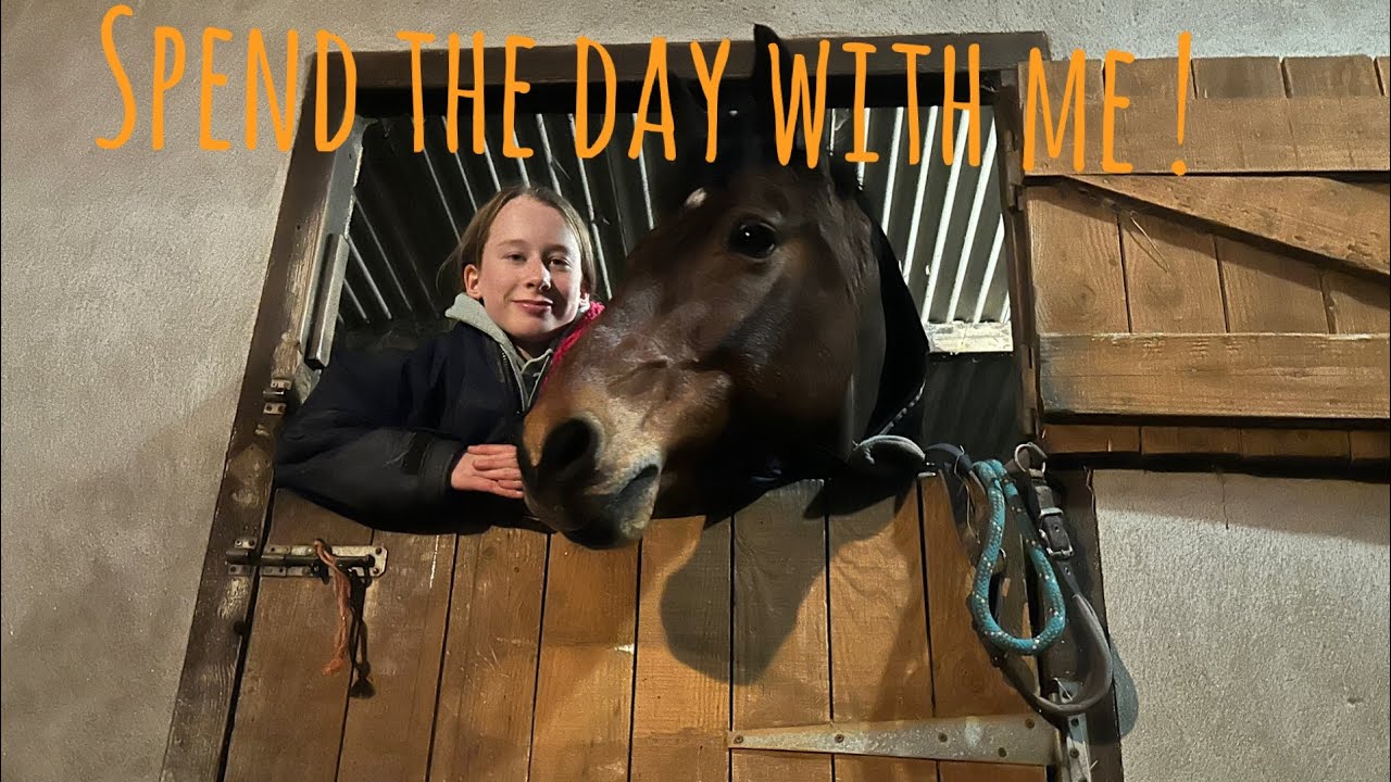 Spend the day with me as a home educated equestrian in winter ❄️ 