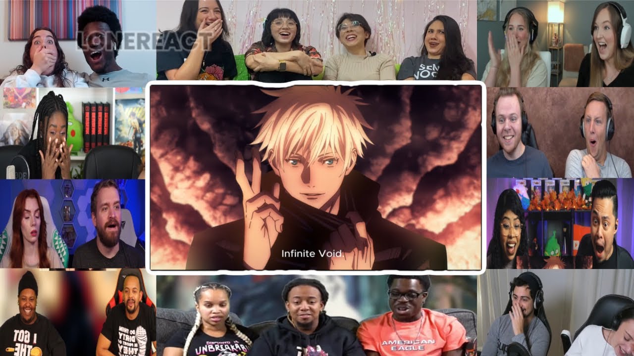 The Moment Gojo Satoru Rizz Everyone Scene - Jujutsu Kaisen S1 Ep7 | Reaction Mashup