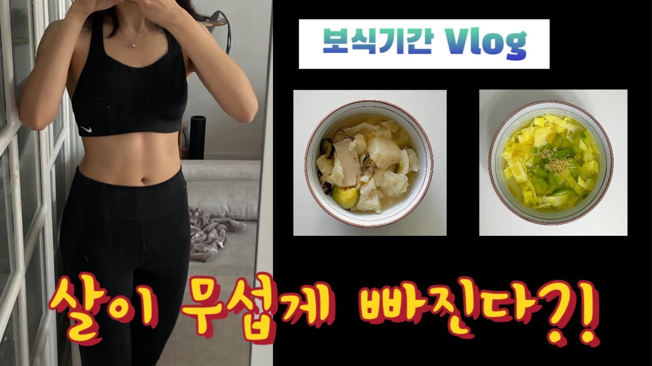 단식 후 보식기간 vlog