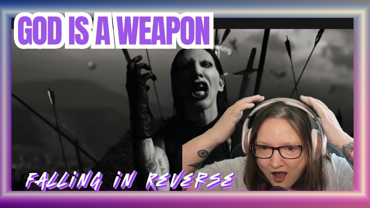 OMG!!!! It's MM!! | Falling in Reverse-God is a Weapon | I did NOT see this coming!!!!