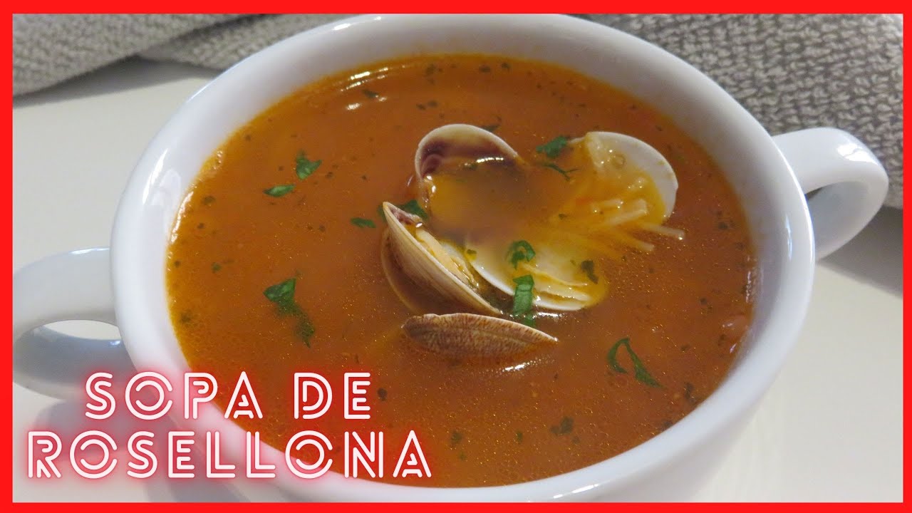 🔴 Cómo preparar SOPA DE ALMEJAS 🤤 CLAM SOUP EASY RECIPE 😍