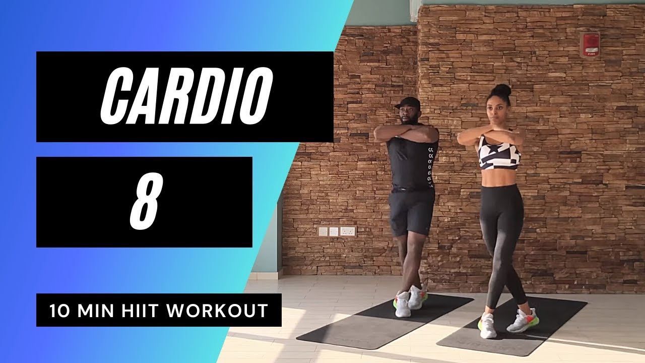 10 MIN HIIT WORKOUT CARDIO SESSION | MrandMrsMuscle