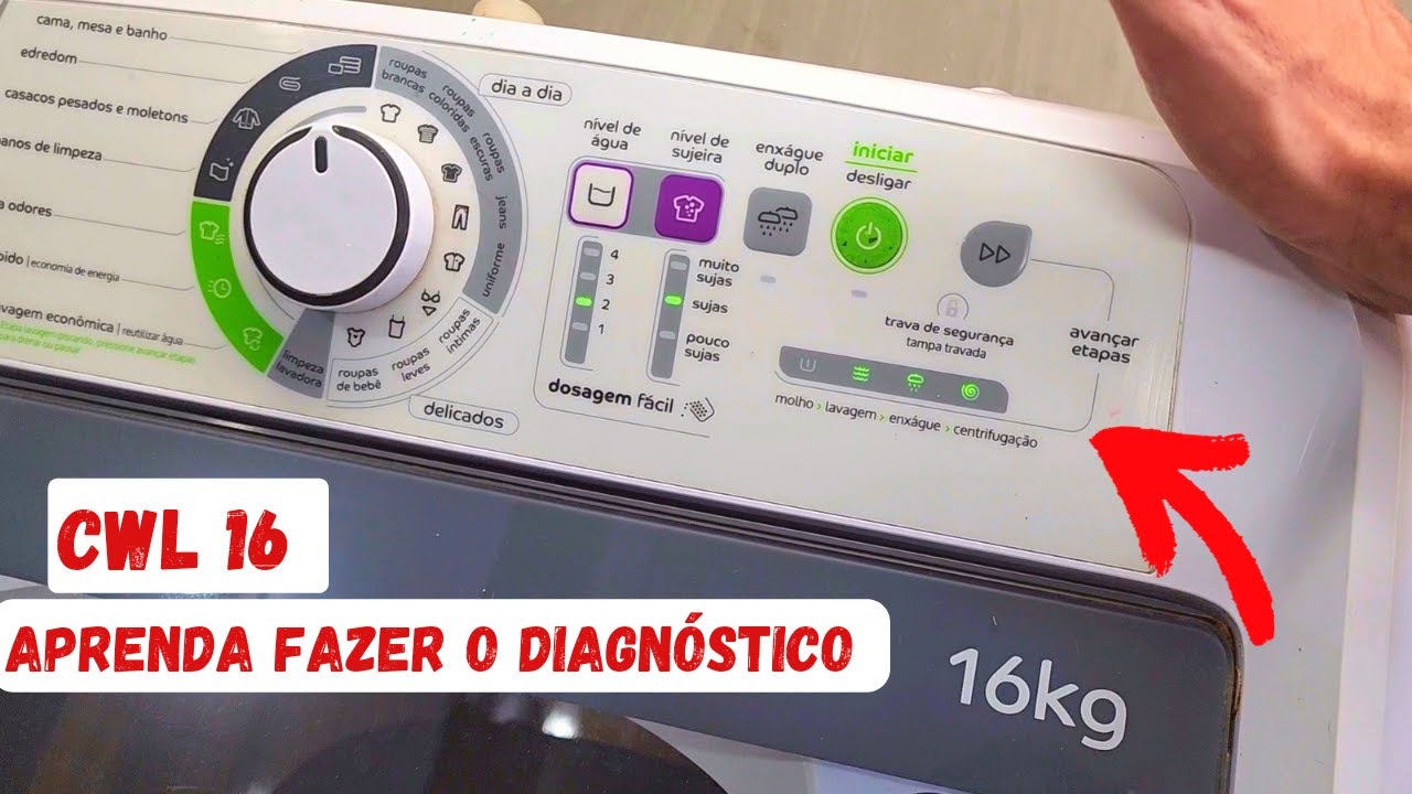 LAVADORA CONSUL  NÃO INICIA O PROCESSO...