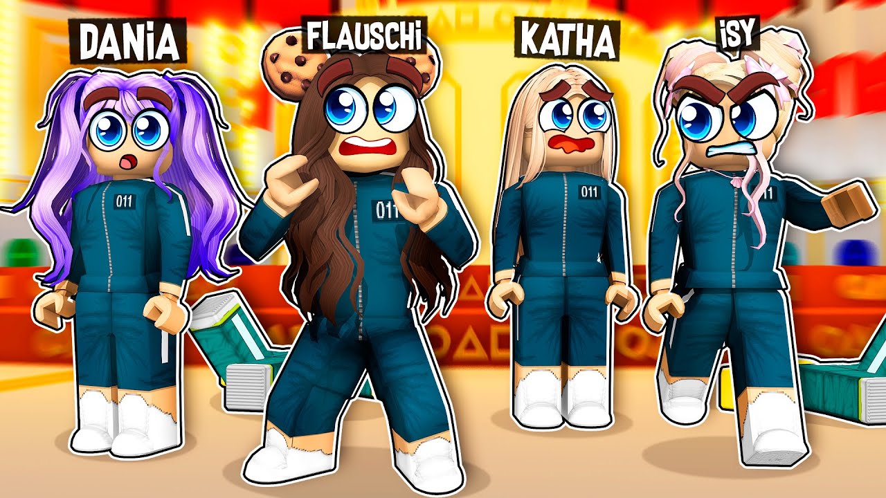 SQUIDGAME mit den PRANKSISTERS in Roblox
