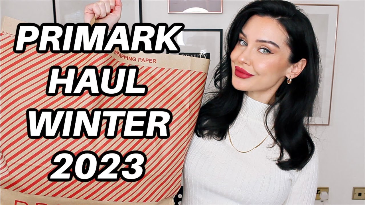 WINTER PRIMARK HAUL NOVEMBER 2023 | KatesBeautyStation