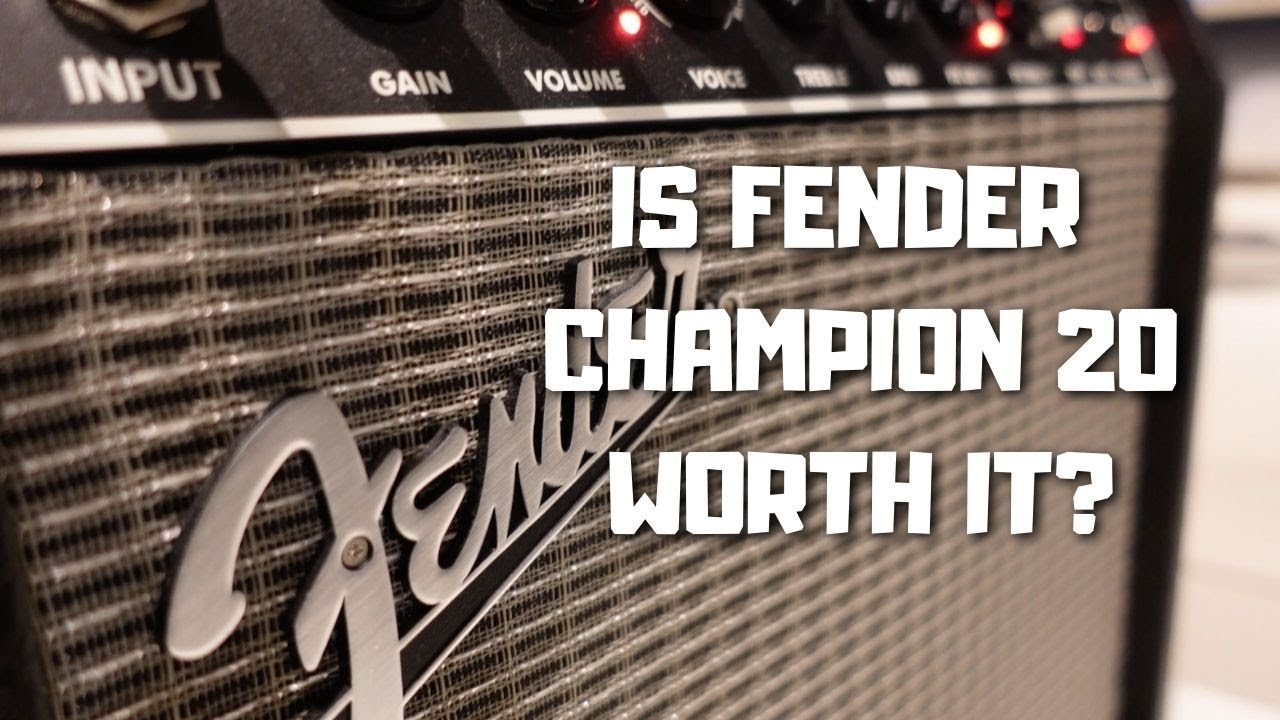 Is Fender Champion 20 Combo Worth It? Review & Sound Demo