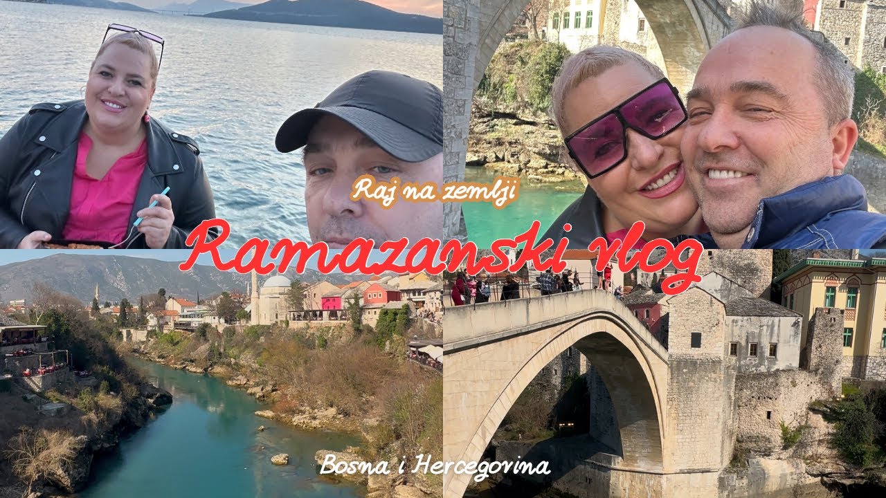 Ramazanski vlog-kroz gradove-Iftar u Neumu #konjic #jablanica #mostar#stolac #neum #BiH