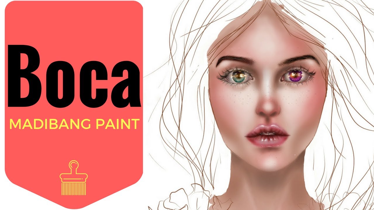 Tutorial : Como Pintar Lábios no Medibang Paint Mobile