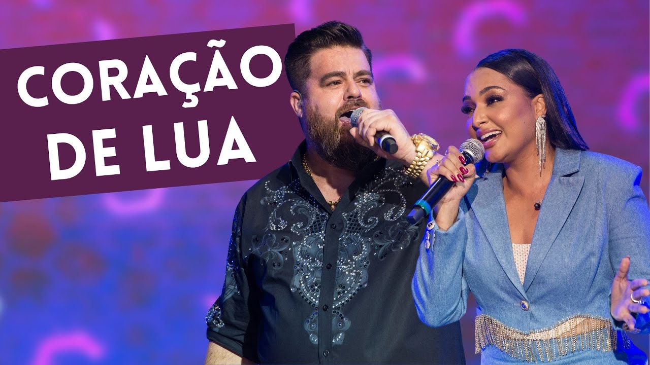 Rafaela Rocha e Maick cantam “Coração de Lua” no Faustão na Band