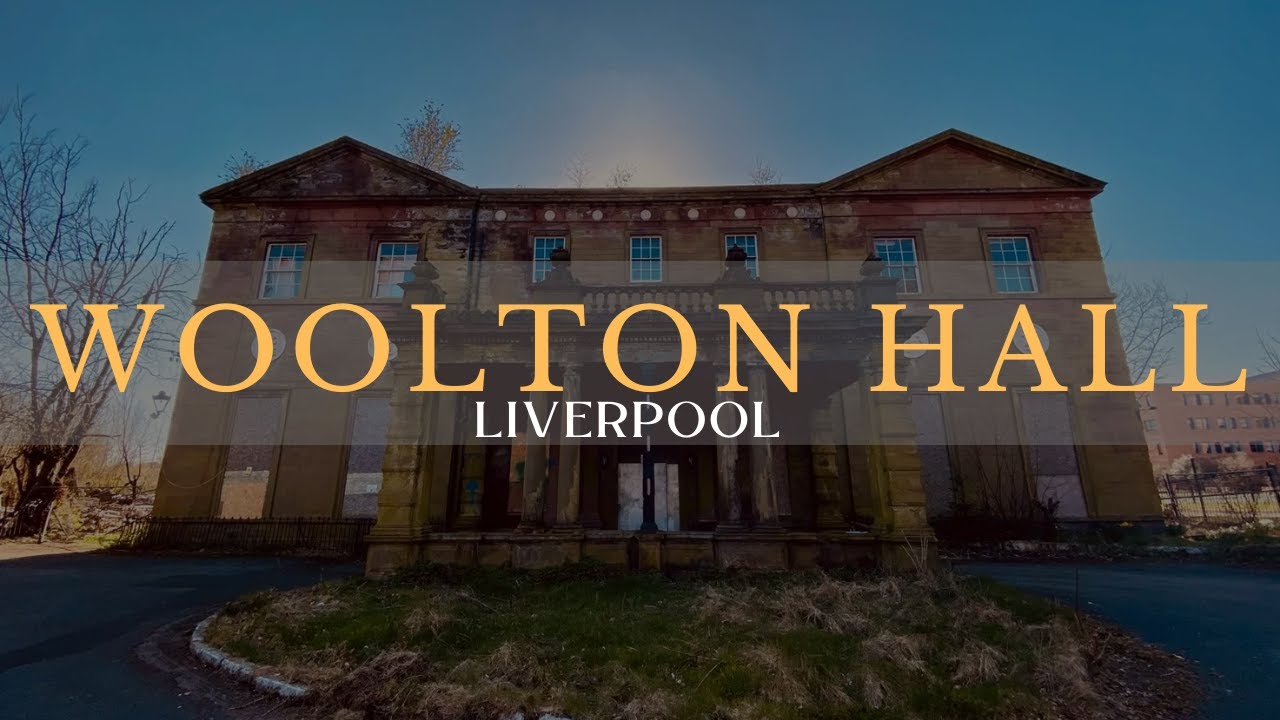 Woolton Hall Liverpool UK // Tour of the building built in 1704 // Abandoned Places UK 2021