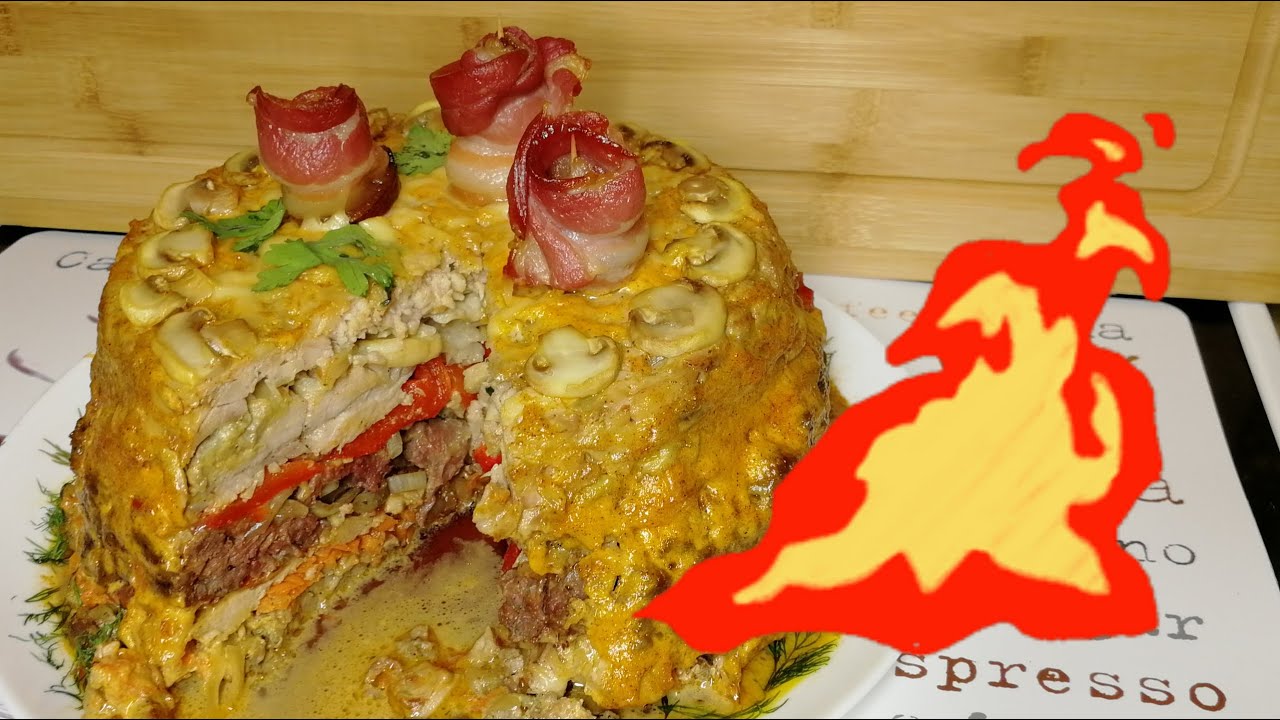 Мясной торт? 10 слоев мясного безумия!