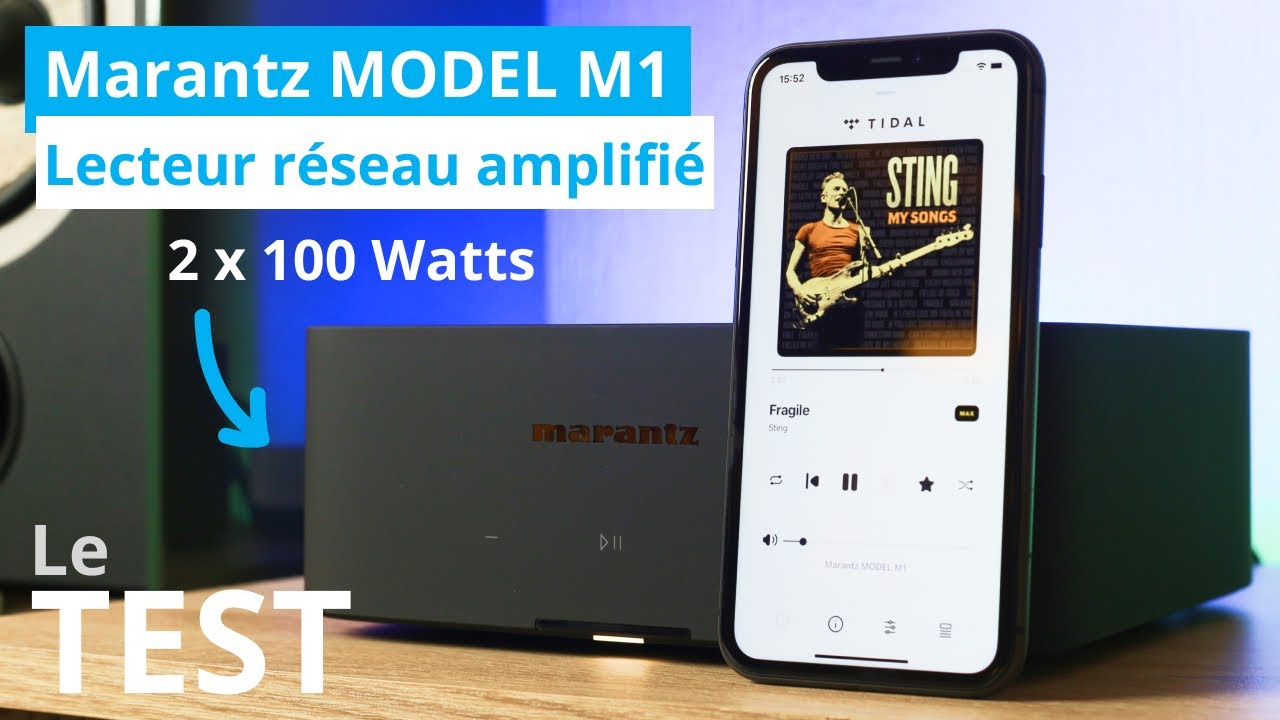 Pourquoi choisir un lecteur réseau amplifié ? Test du Marantz MODEL M1 !