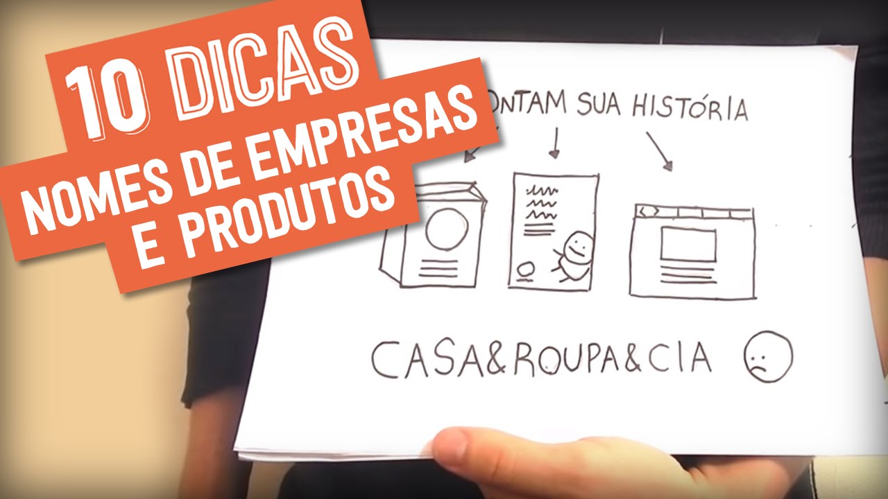 10 DICAS PARA CRIAR NOME DE EMPRESA OU PRODUTO