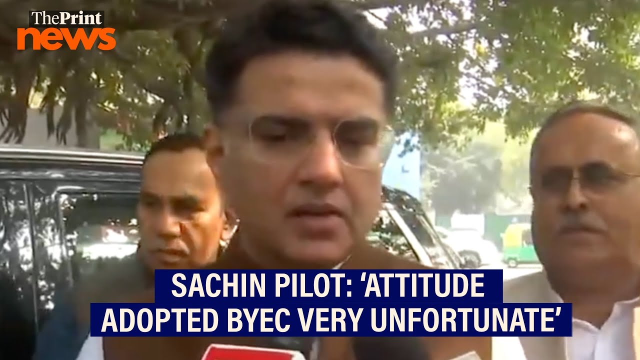 We ask EC questions, BJP spokespersons answer: Sachin Pilot on Congress&rsquo;s mega &lsquo;vote chori&rsquo; rally
