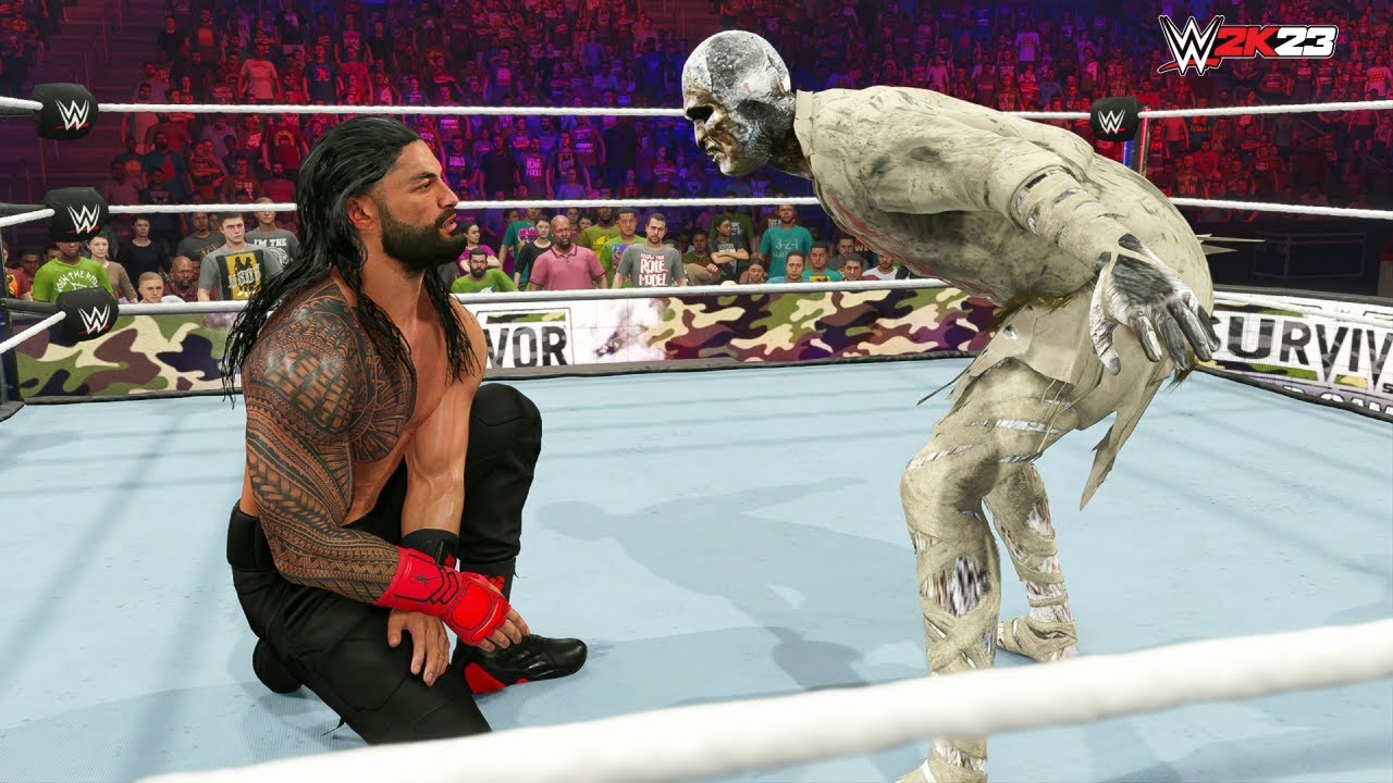 Zombies Returns To Dethrone Roman Reigns Brock Lesnar & John Cena WWE 2K23
