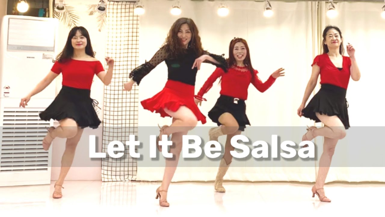 Let It Be Salsa line dance(High Beginner) 렛잇비 살사 라인댄스