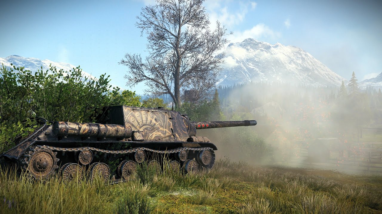 ИСУ-152: Затаившись в Листве - World of Tanks