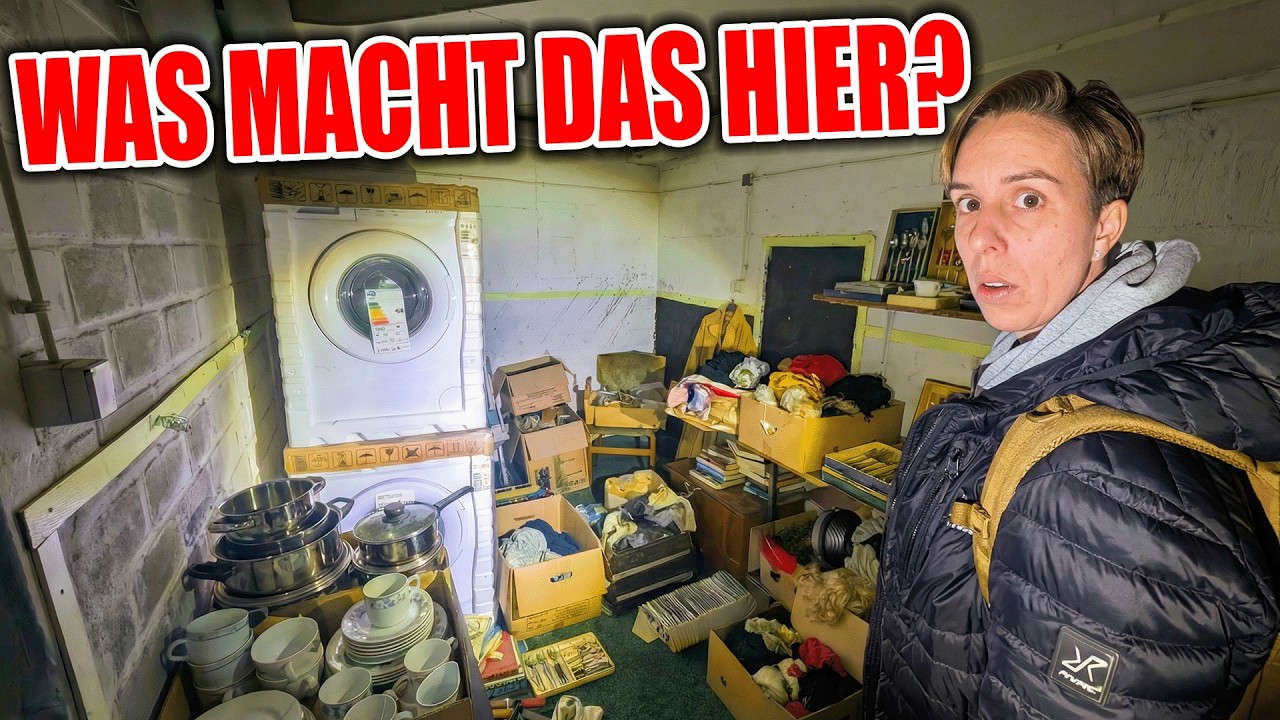 WARUM IST DIESER VERLASSENE BUNKER VOLL MIT WARE?