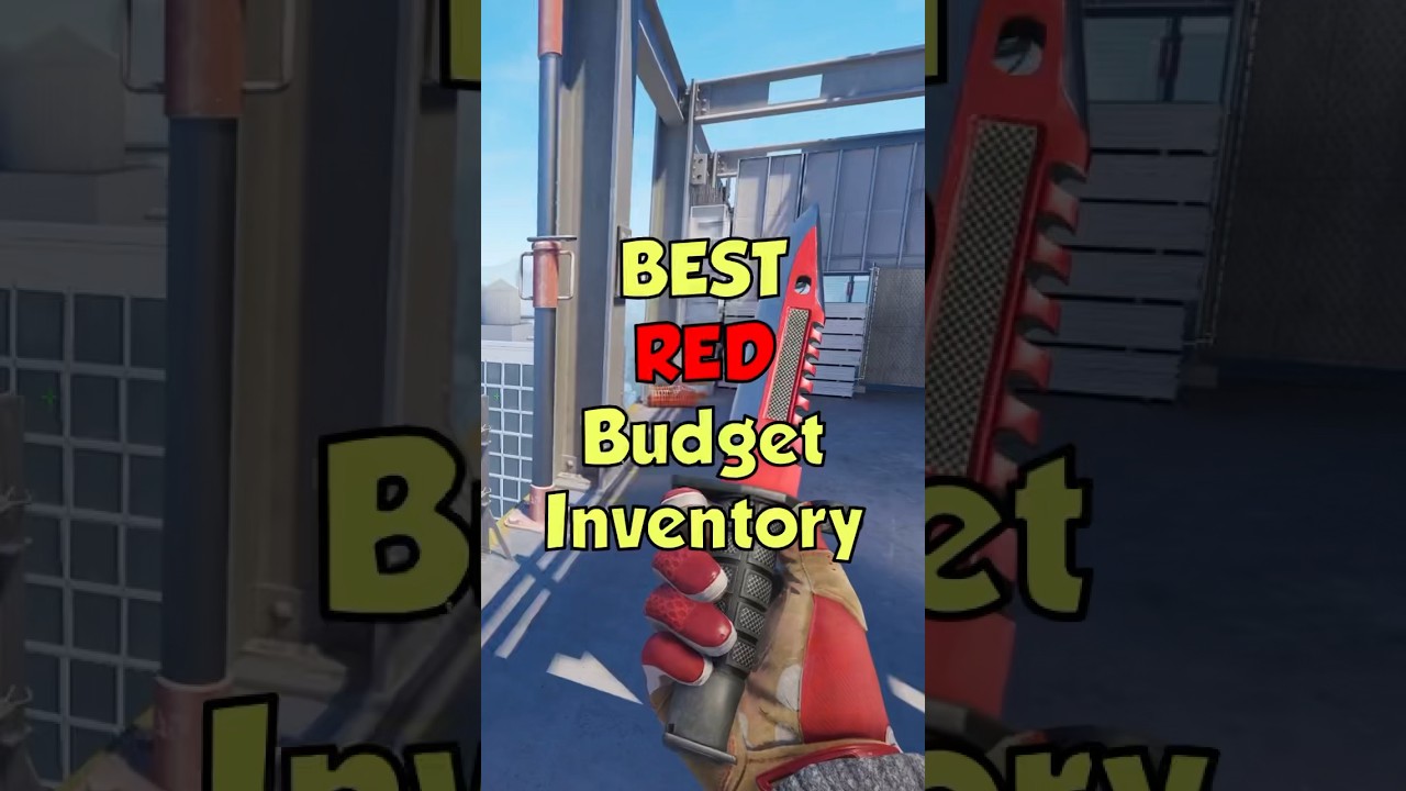 BEST RED Budget Inventory #cs2 #cs2skins #counterstrike