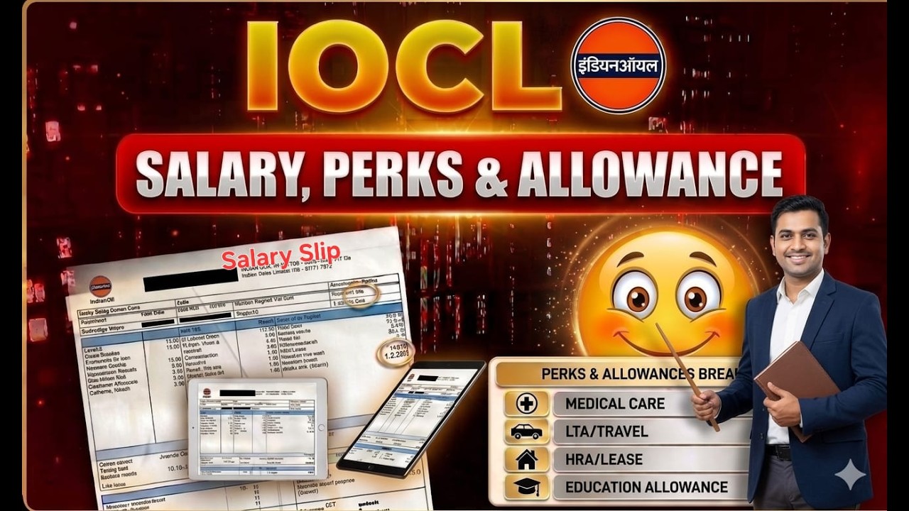 IOCL Officer Salary Slip | In-Hand, Perks, PRP & Medical Facilities #gate2027 #gate2026 #salary