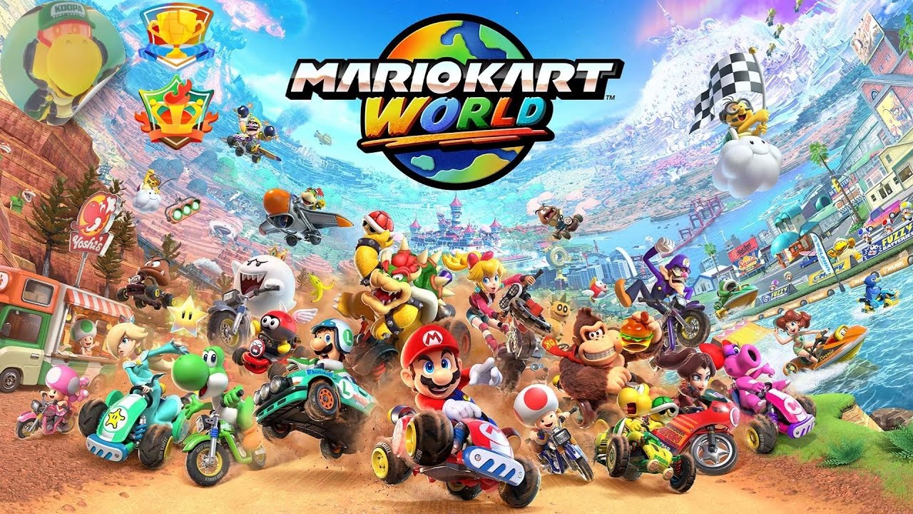Koopa Troopa Kart World // Full Game 100% Walkthrough (Grand Prix & Knockout Tour - 150cc)