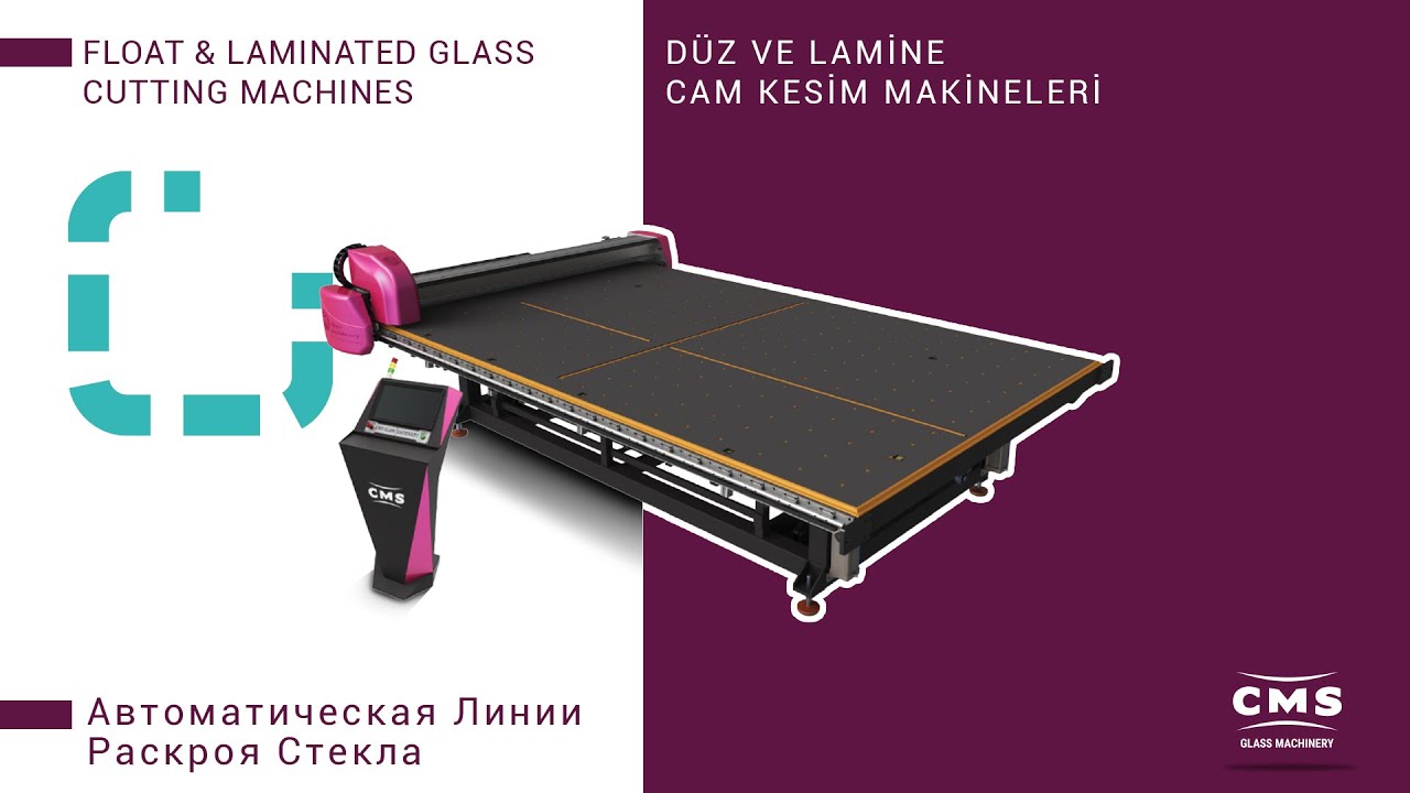 Automatic Glass Cutting Machine #glasscutting #floatglass #laminatedglass #automaticglasscutting