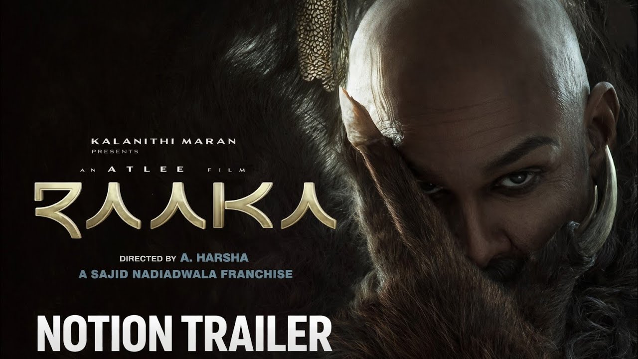 RAAKA &ndash; Notion Trailer | Allu Arjun | Atlee Kumar | Deepika Padukone | Sai Abhyankkar #AA23XA6
