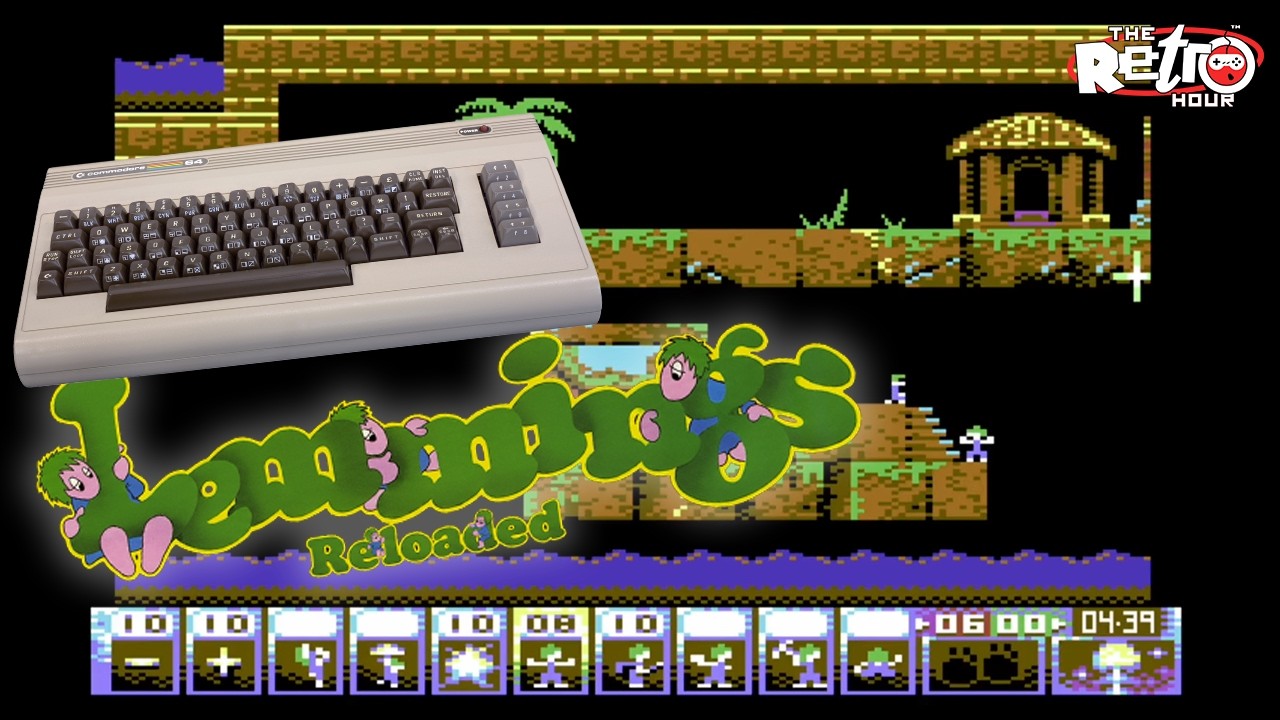 Lemmings Reloaded For The Commodore 64 - The Retro Hour EP517