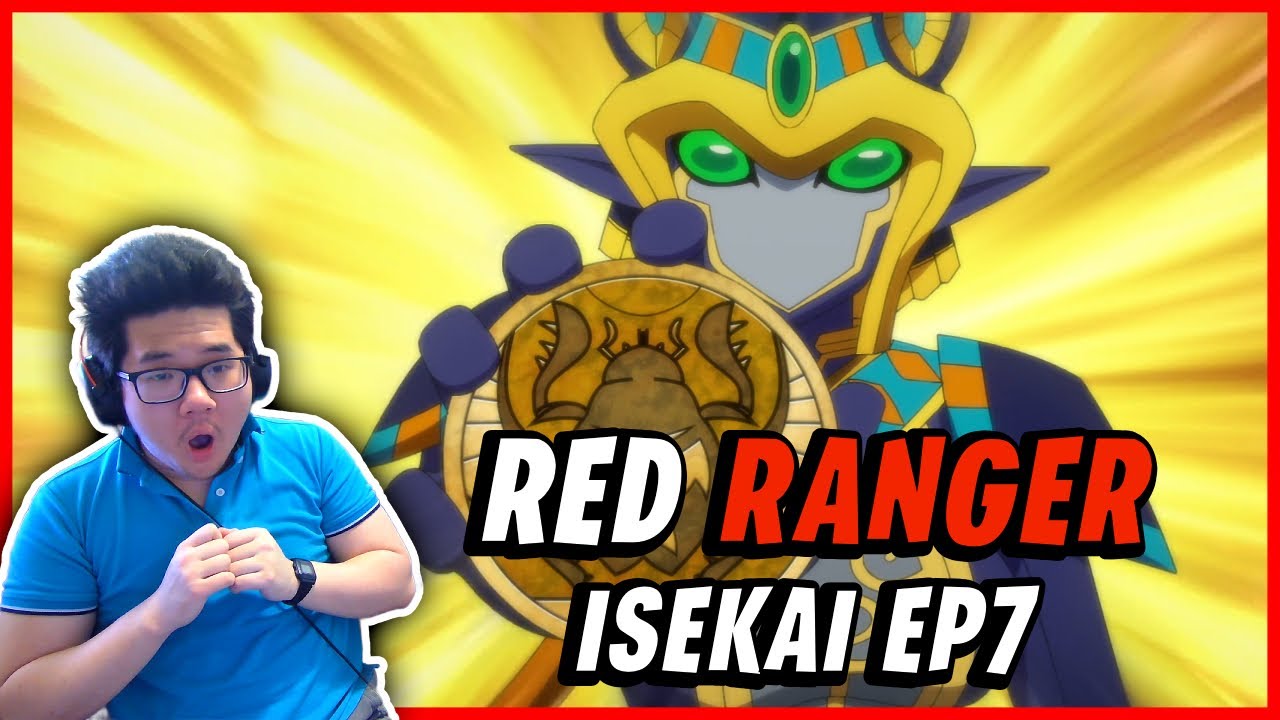 A KAMEN RIDER?!!! | The Red Ranger Becomes an Adventurer in Another World EP7 Reaction