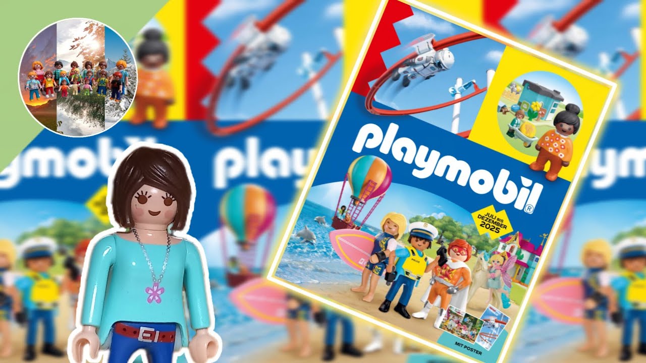 Playmobil Katalog 2025 / Zweites Halbjahr / Juli bis Dezember / Playmobil Jahresdorf