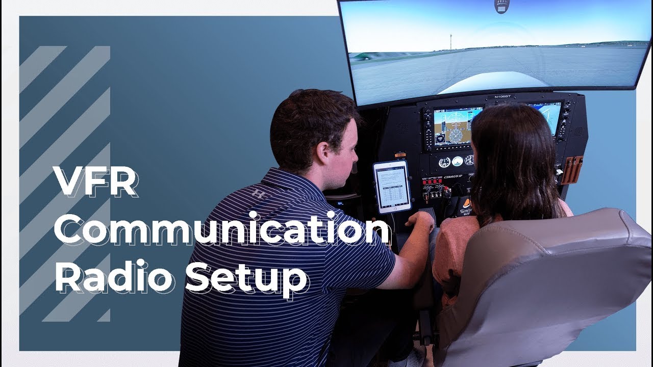 VFR Comm Radio Frequencies Setup | Private Pilot Training