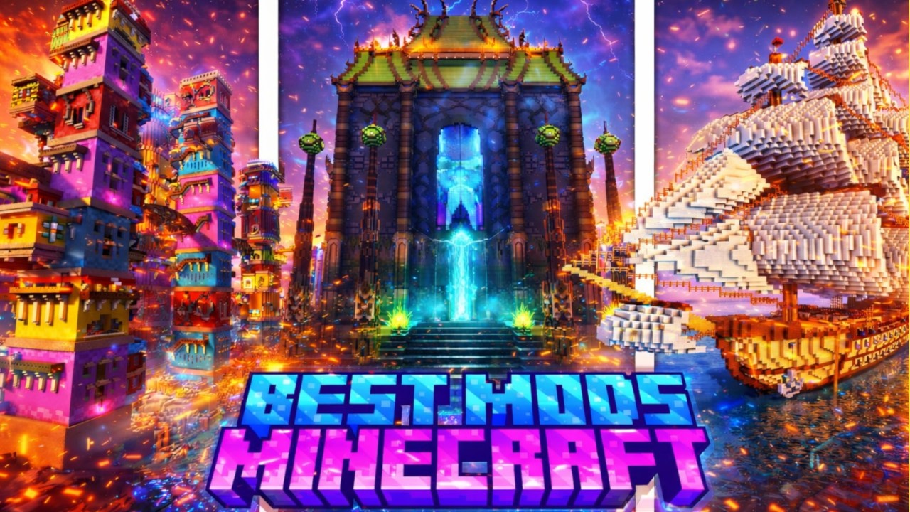 TOP +40 Najlepszych Modyfikacji Do Minecraft [+1.20 +1.21 | FORGE  / FABRIC]